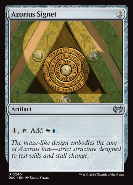 Azorius Signet - {1}