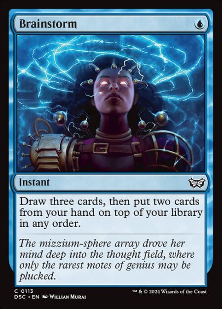 Brainstorm - Draw three cards