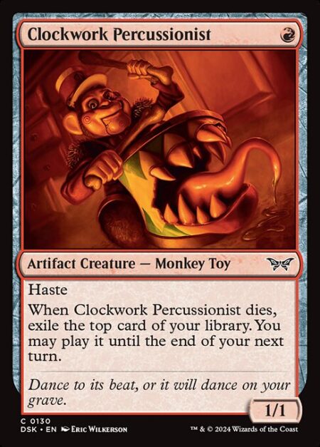 Clockwork Percussionist - Haste