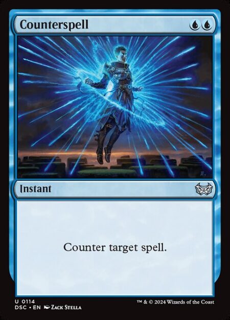 Counterspell - Counter target spell.