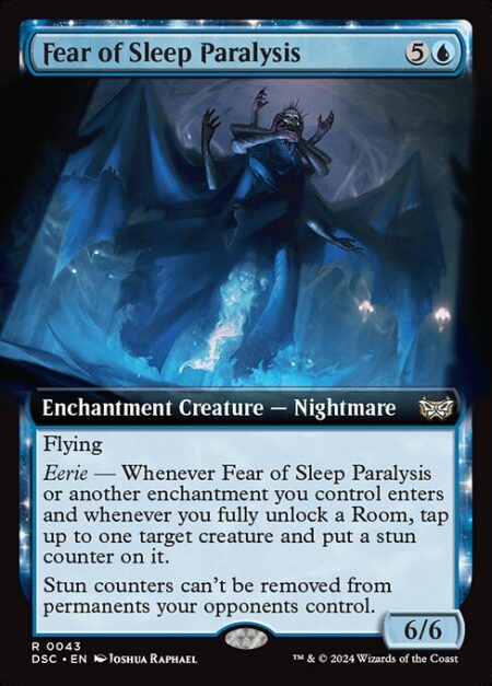 Fear of Sleep Paralysis - Flying