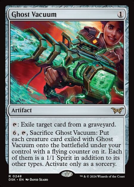 Ghost Vacuum - {T}: Exile target card from a graveyard.