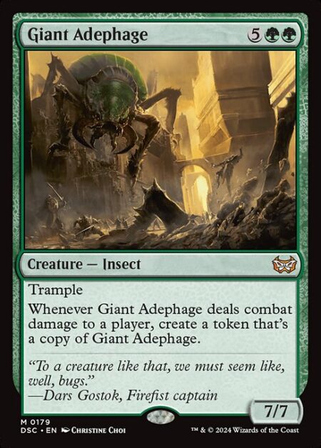 Giant Adephage - Trample