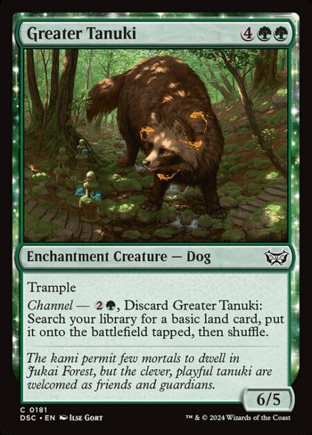 Greater Tanuki - Trample