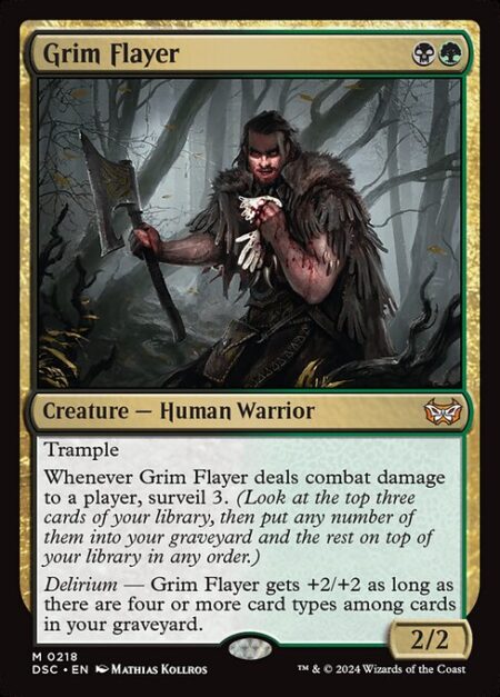 Grim Flayer - Trample