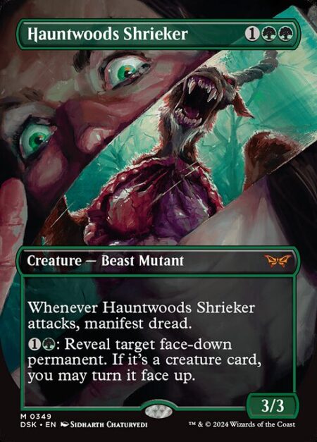 Hauntwoods Shrieker - Whenever Hauntwoods Shrieker attacks