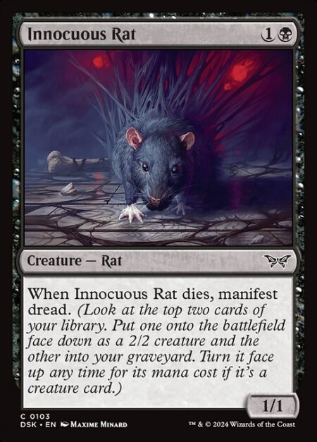 Innocuous Rat - When Innocuous Rat dies