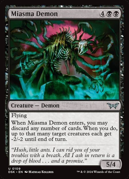 Miasma Demon - Flying