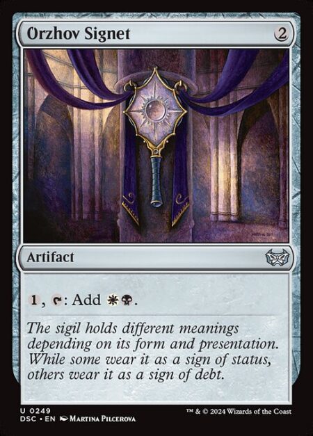 Orzhov Signet - {1}