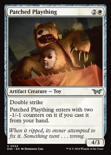 Patched Plaything - Double strike