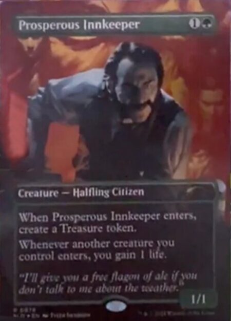 Prosperous Innkeeper - When Prosperous Innkeeper enters