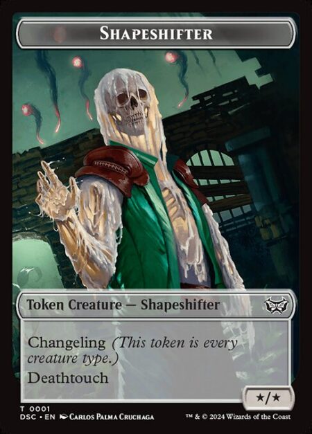 Shapeshifter - Changeling (This token is every creature type.)