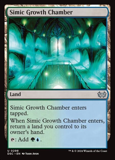 Simic Growth Chamber - Simic Growth Chamber enters tapped.