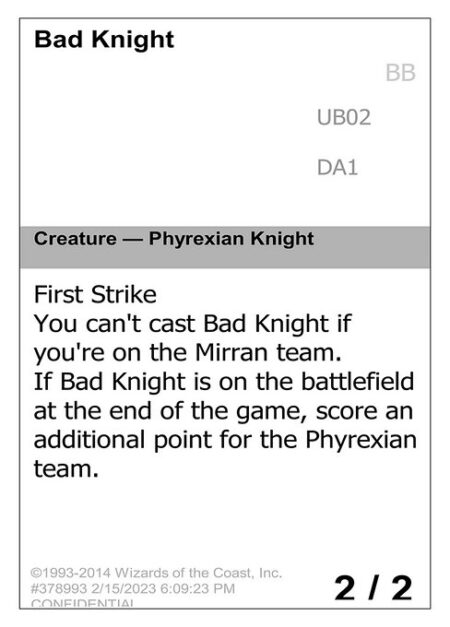 Bad Knight - First Strike