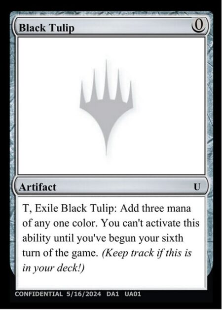 Black Tulip - {T}