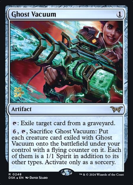 Ghost Vacuum - {T}: Exile target card from a graveyard.