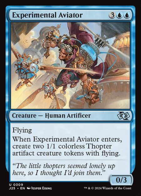 Experimental Aviator - Flying