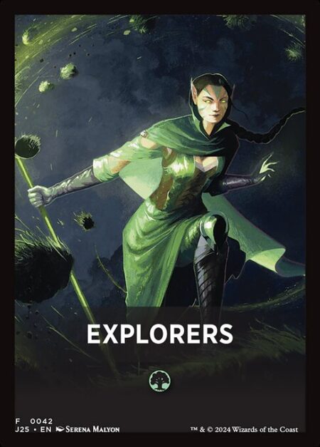 Explorers - (Theme color: {G}.)