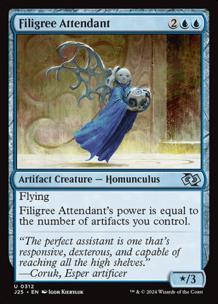 Filigree Attendant - Flying