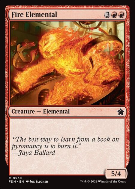 Fire Elemental -