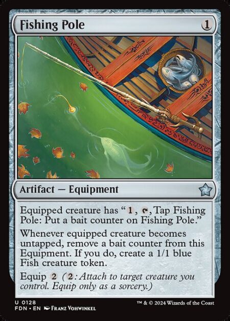 Fishing Pole - Equipped creature has "{1}