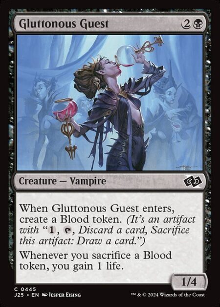 Gluttonous Guest - When Gluttonous Guest enters