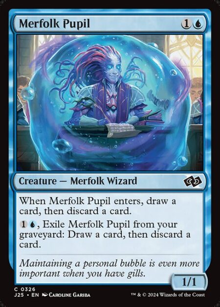 Merfolk Pupil - When Merfolk Pupil enters