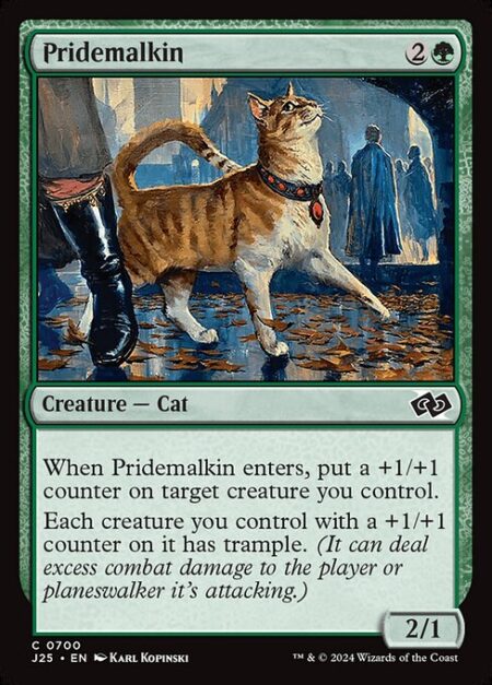 Pridemalkin - When Pridemalkin enters