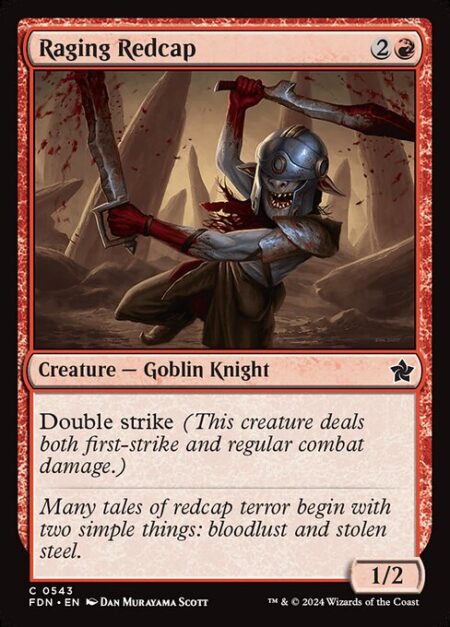 Raging Redcap - Double strike