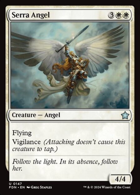 Serra Angel - Flying