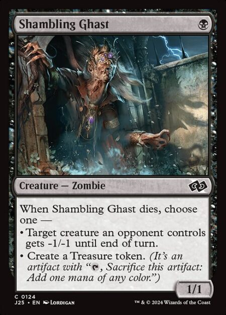 Shambling Ghast - When Shambling Ghast dies