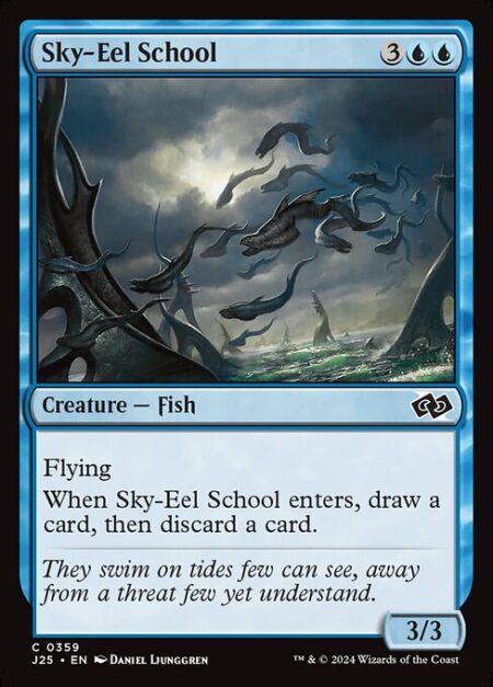 Sky-Eel School - Flying