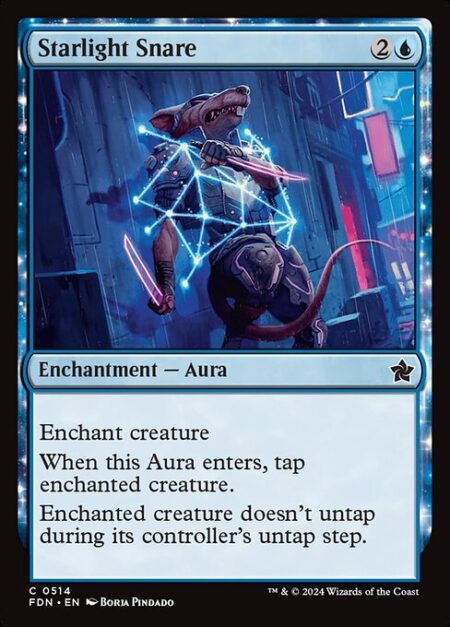 Starlight Snare - Enchant creature