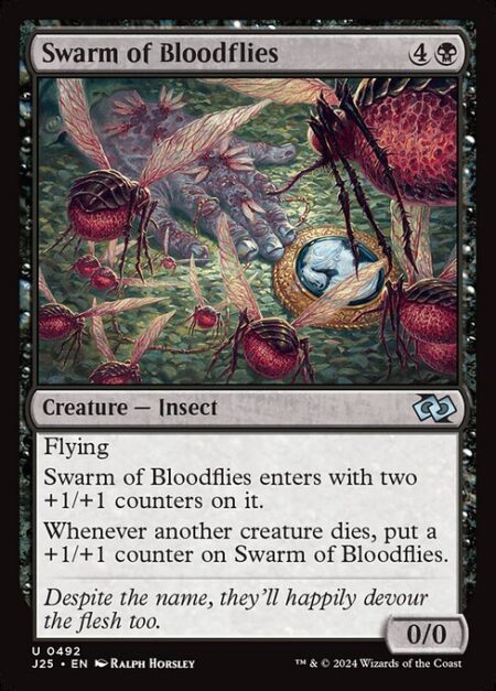 Swarm of Bloodflies - Flying