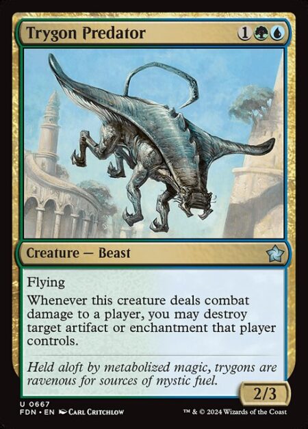 Trygon Predator - Flying