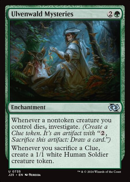 Ulvenwald Mysteries - Whenever a nontoken creature you control dies