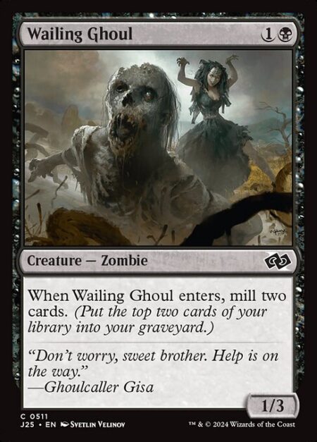 Wailing Ghoul - When Wailing Ghoul enters