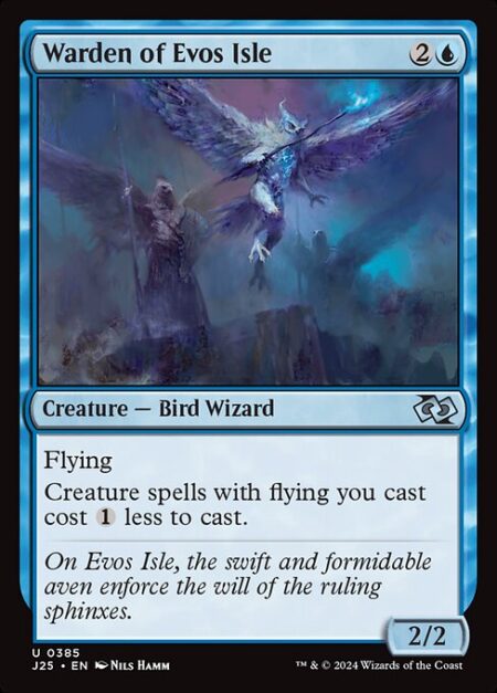 Warden of Evos Isle - Flying