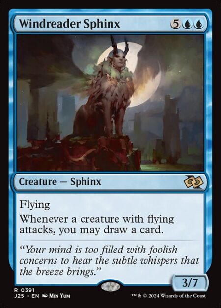 Windreader Sphinx - Flying