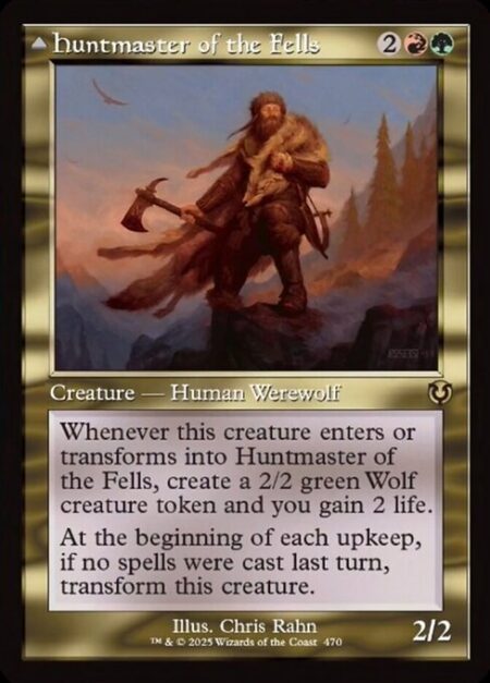 Huntmaster of the Fells // Ravager of the Fells -