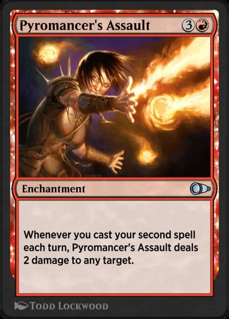 Pyromancer's Assault - Whenever you cast your second spell each turn