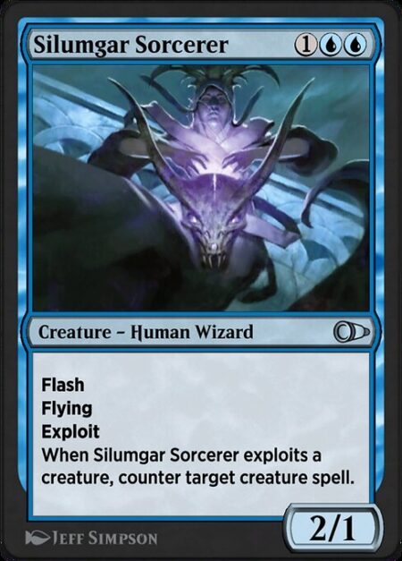 Silumgar Sorcerer - Flash (You may cast this spell any time you could cast an instant.)