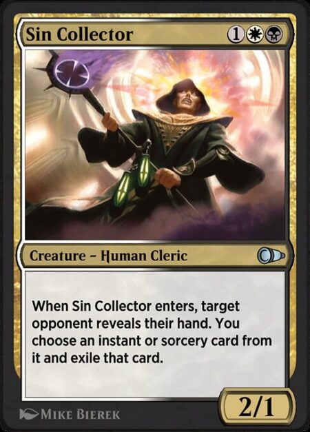 Sin Collector - When Sin Collector enters