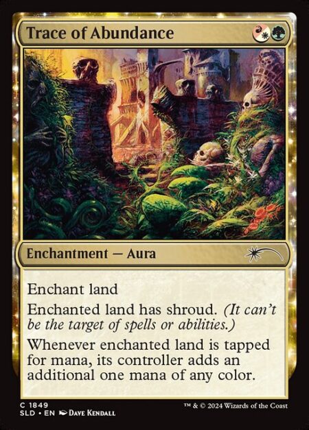 Trace of Abundance - Enchant land