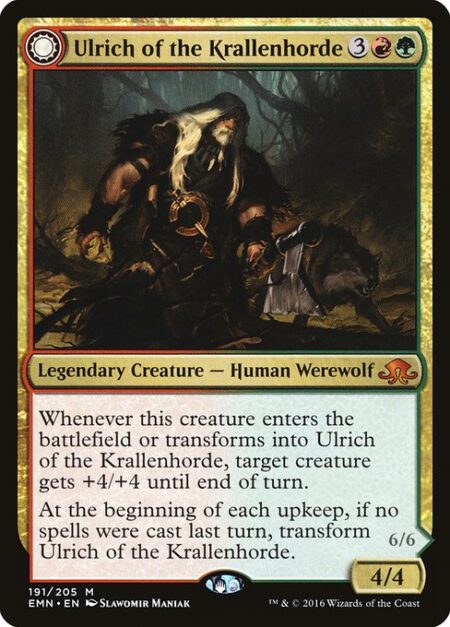 Ulrich of the Krallenhorde // Ulrich