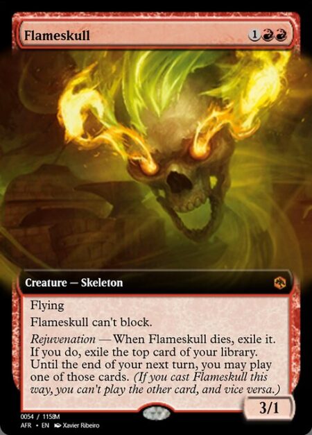 Flameskull - Flying