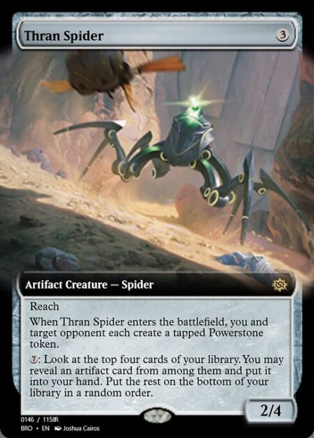 Thran Spider - Reach