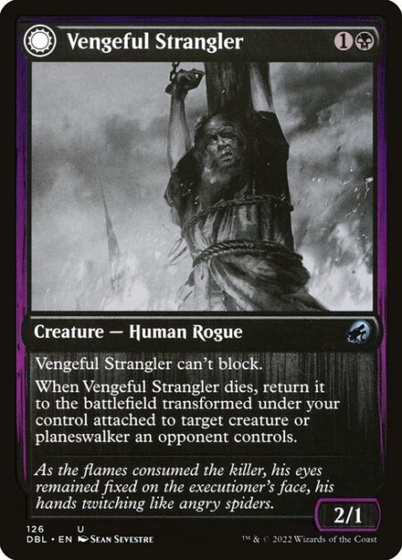 Vengeful Strangler // Strangling Grasp -