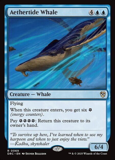 Aethertide Whale - Flying