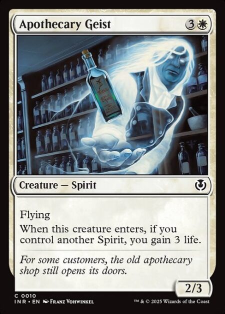 Apothecary Geist - Flying